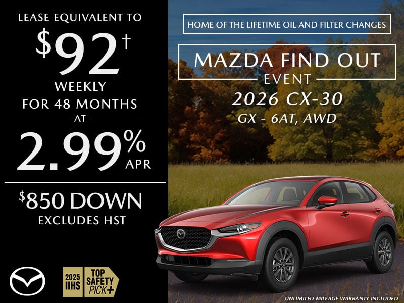 2026 Mazda CX-30