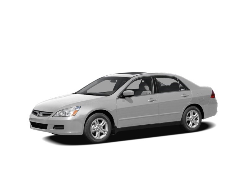 2007 Honda Accord 4dr I4 AT DX-G Alabaster Silver  Shot 1